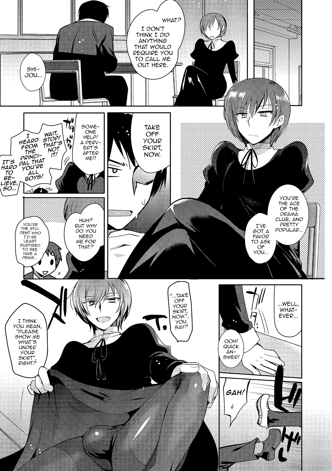 Shiritsu Otokonoko Gakuen | Private Ladyboy Academy Chapter 1-3 page 5 full