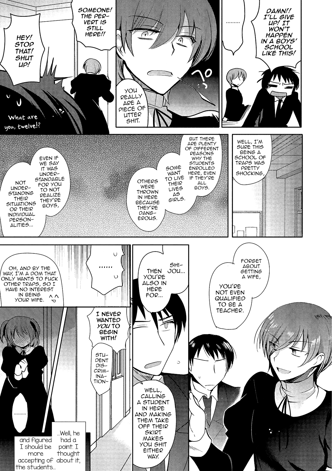 Shiritsu Otokonoko Gakuen | Private Ladyboy Academy Chapter 1-3 page 7 full