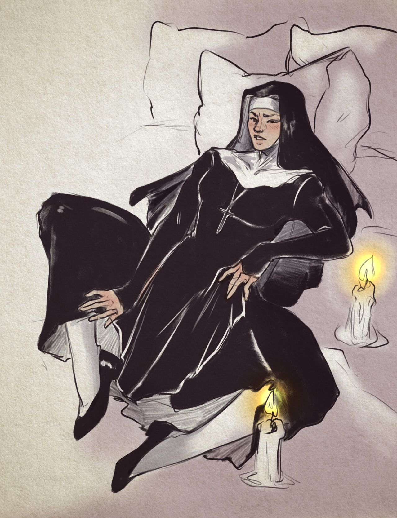 Nun's Corruption - HIATUS page 1 full