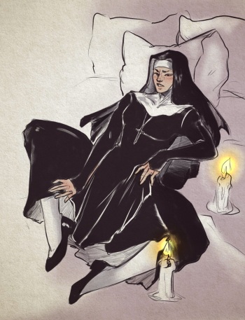 Nun's Corruption - HIATUS cover