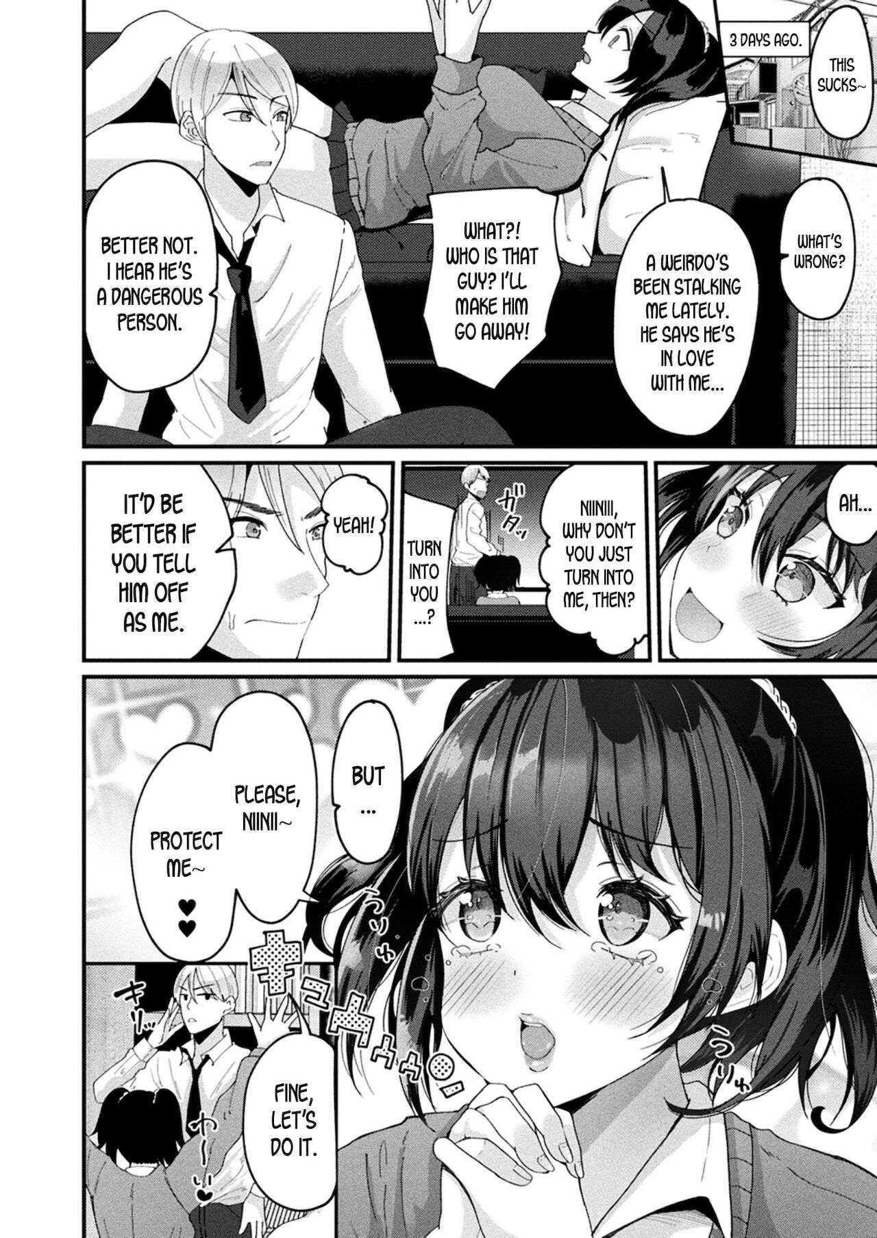 Protect Me! Body Swapped Mindbroken Ahegao Onii-chan! page 2 full
