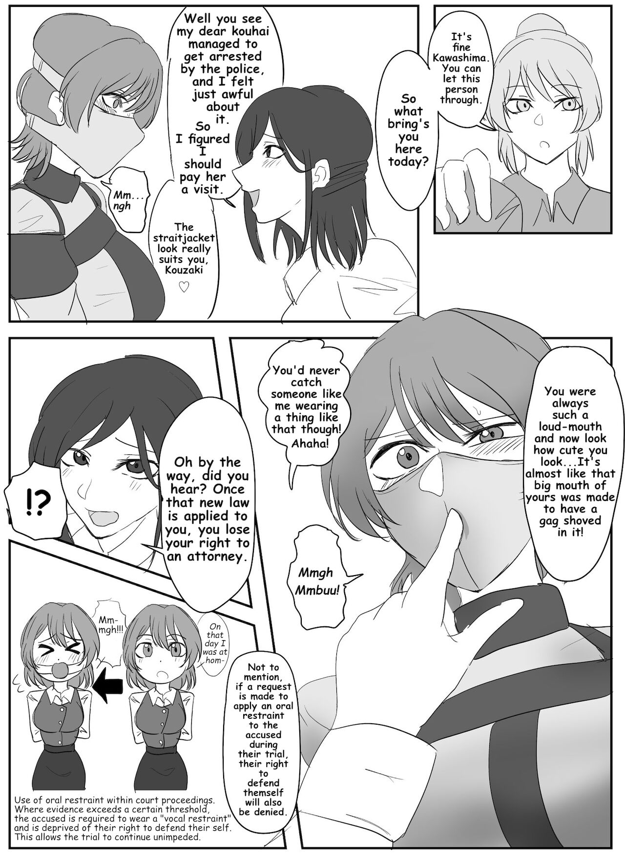 A young lady being arrested 1-8 page 11 full