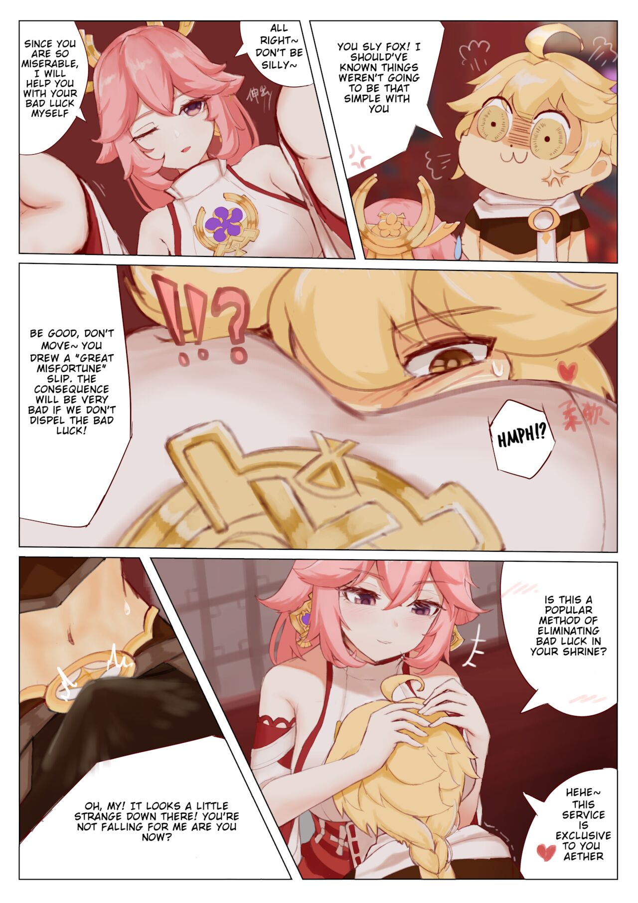 Yae Miko's special service page 3 full