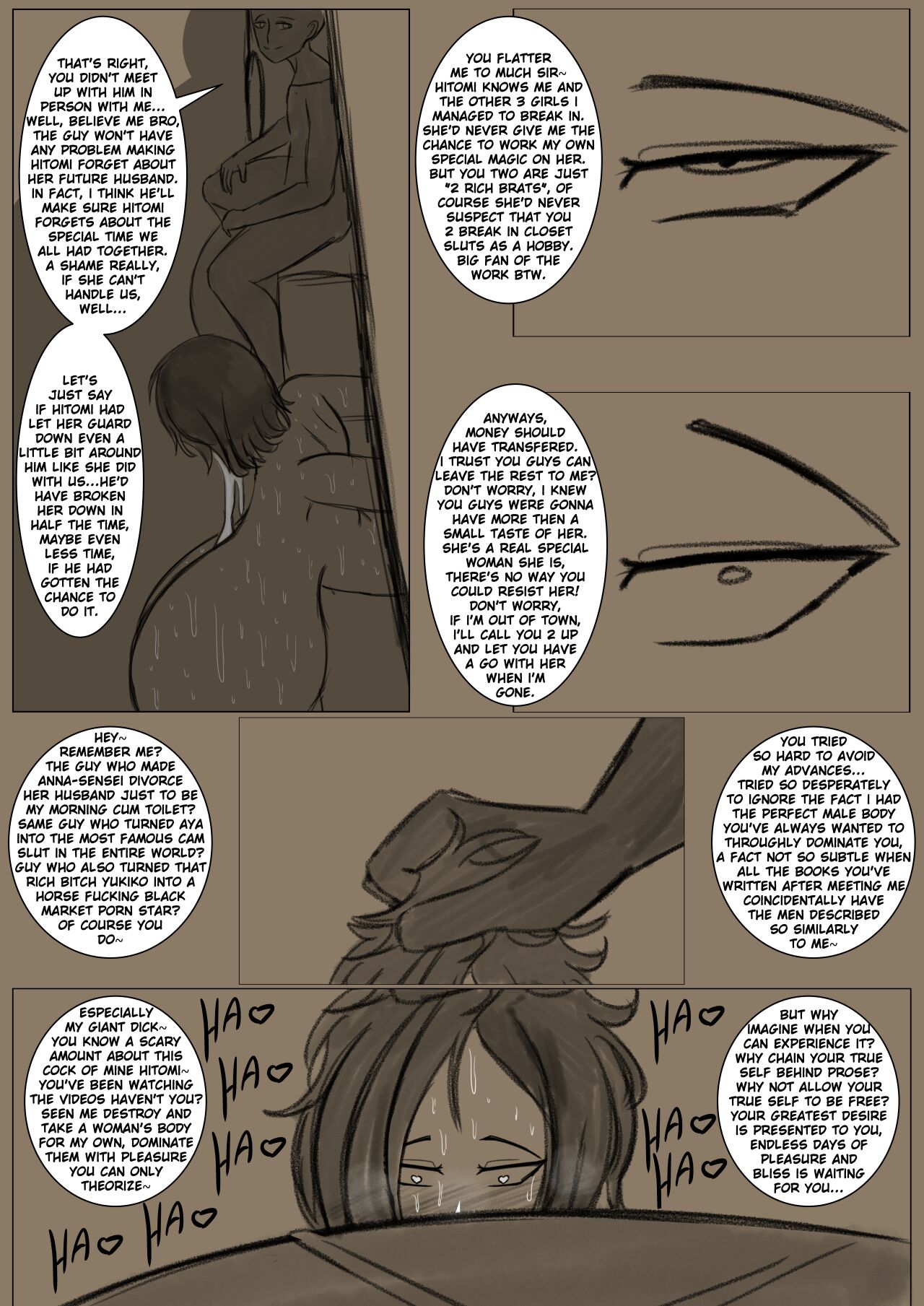 Hitomi Comic Commission page 7 full