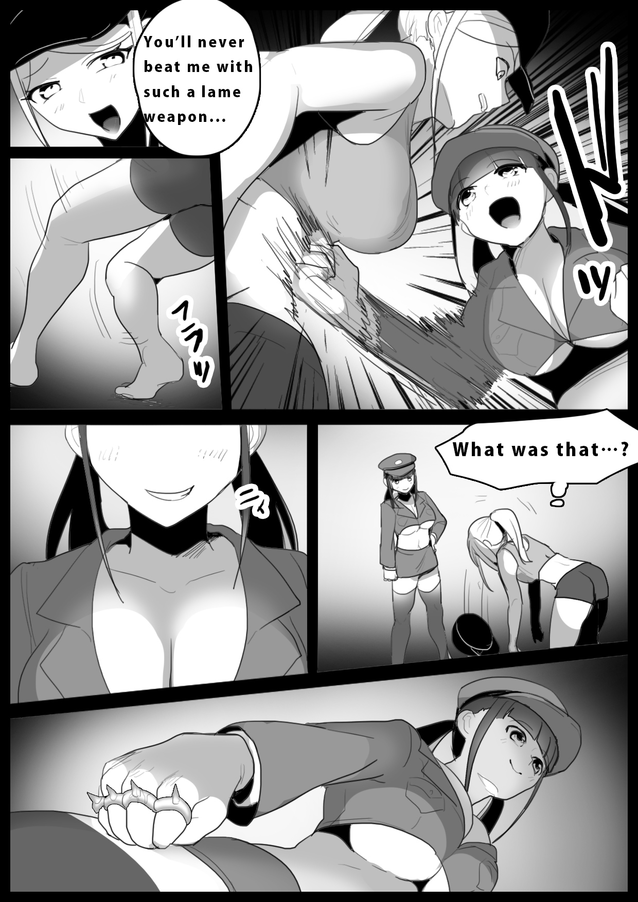 Girls Beat! Plus - Mami vs Kaela & Nana page 3 full
