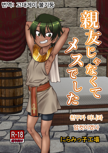 [Niramikko Koujou] Shinyuu ja Nakute Mesu deshita | 친구가 아니라 암컷이였다 [Korean] [고대게이 불기둥] cover
