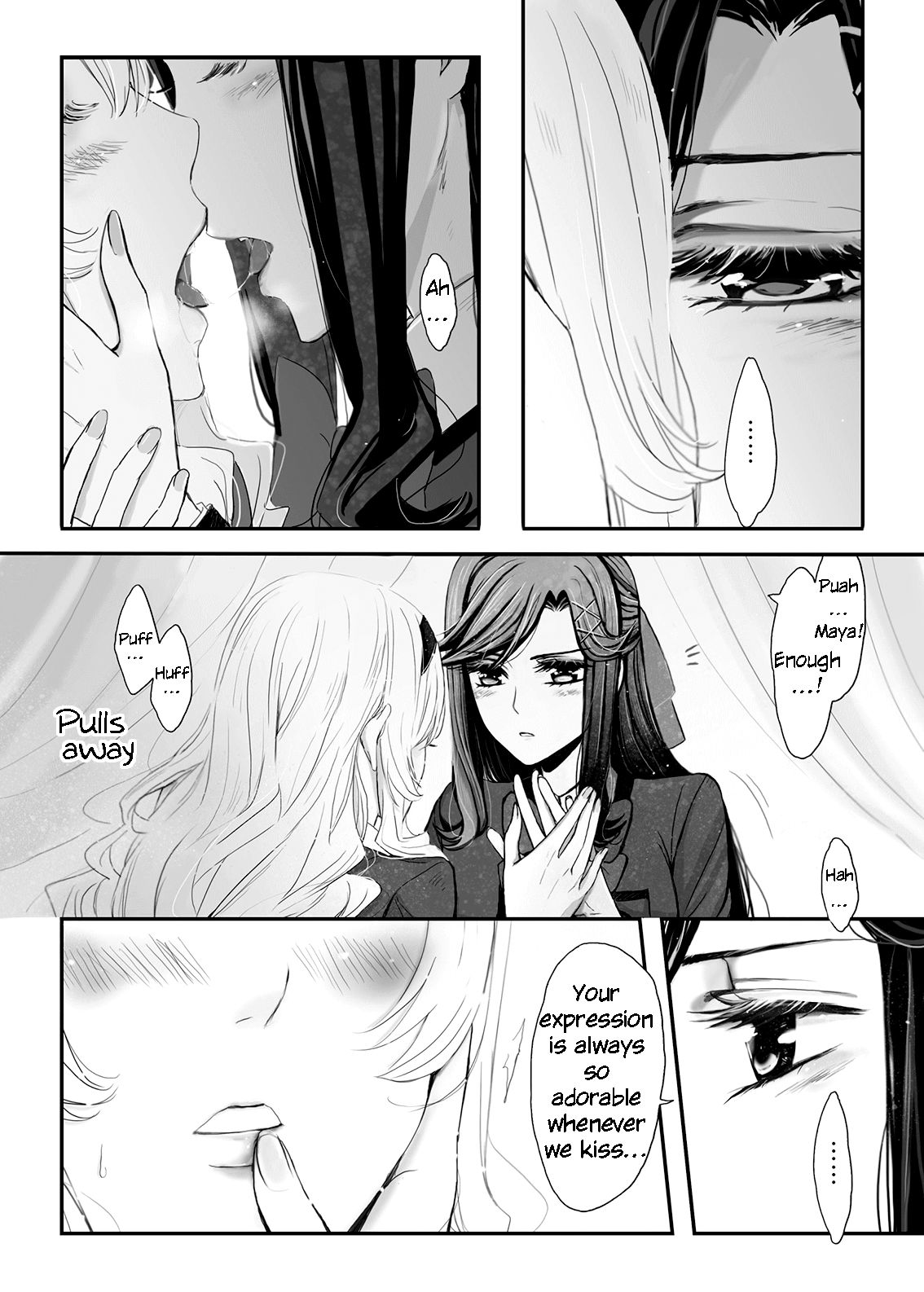 White Camellia & Red Rose page 5 full
