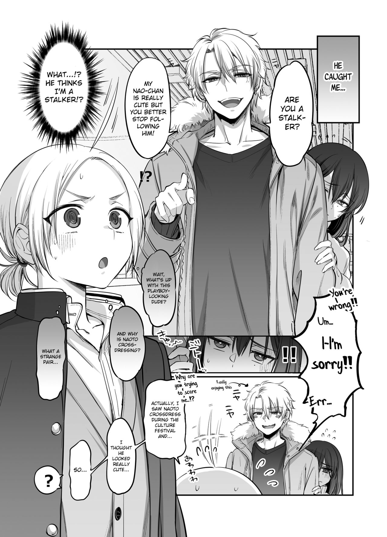 Shoshinsha Josou Danshi o Osotte Mita page 7 full