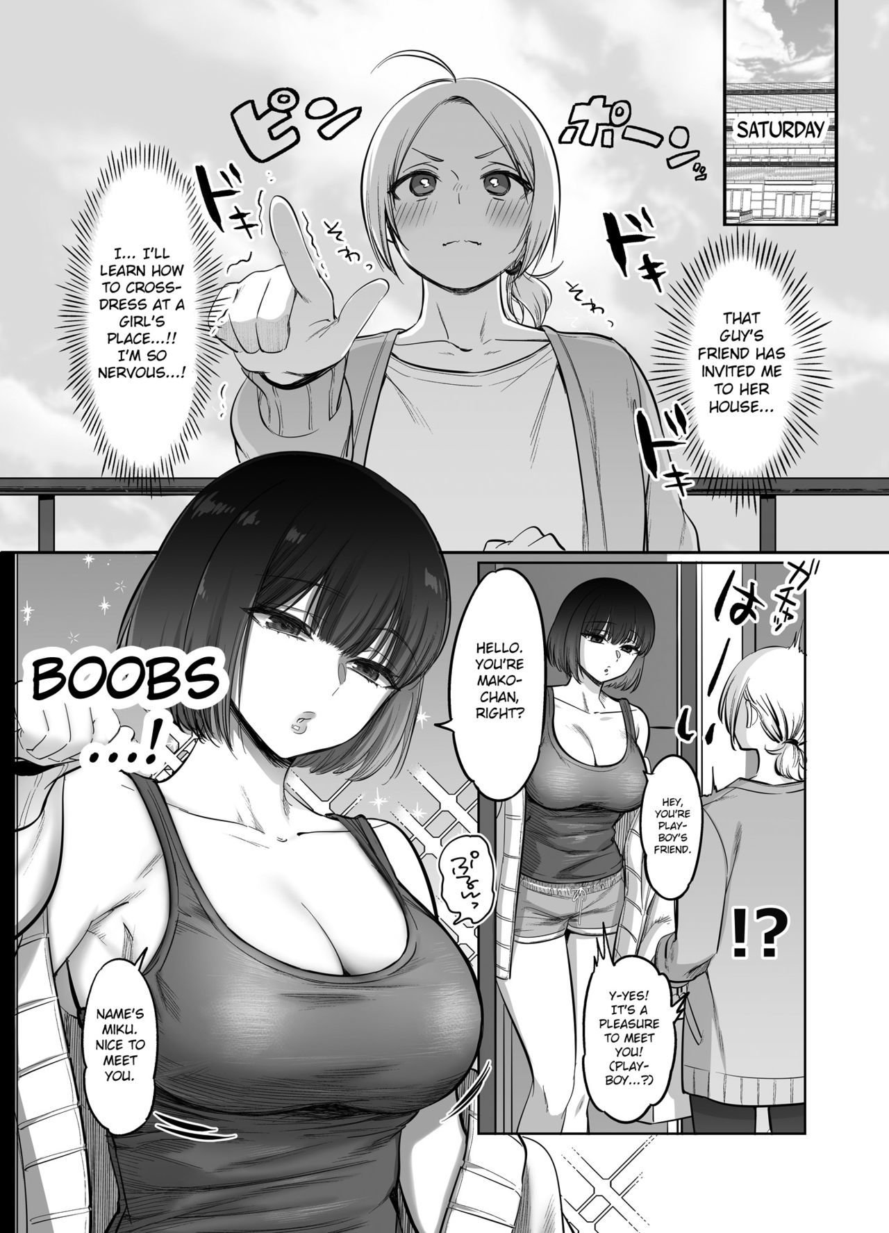 Shoshinsha Josou Danshi o Osotte Mita page 9 full