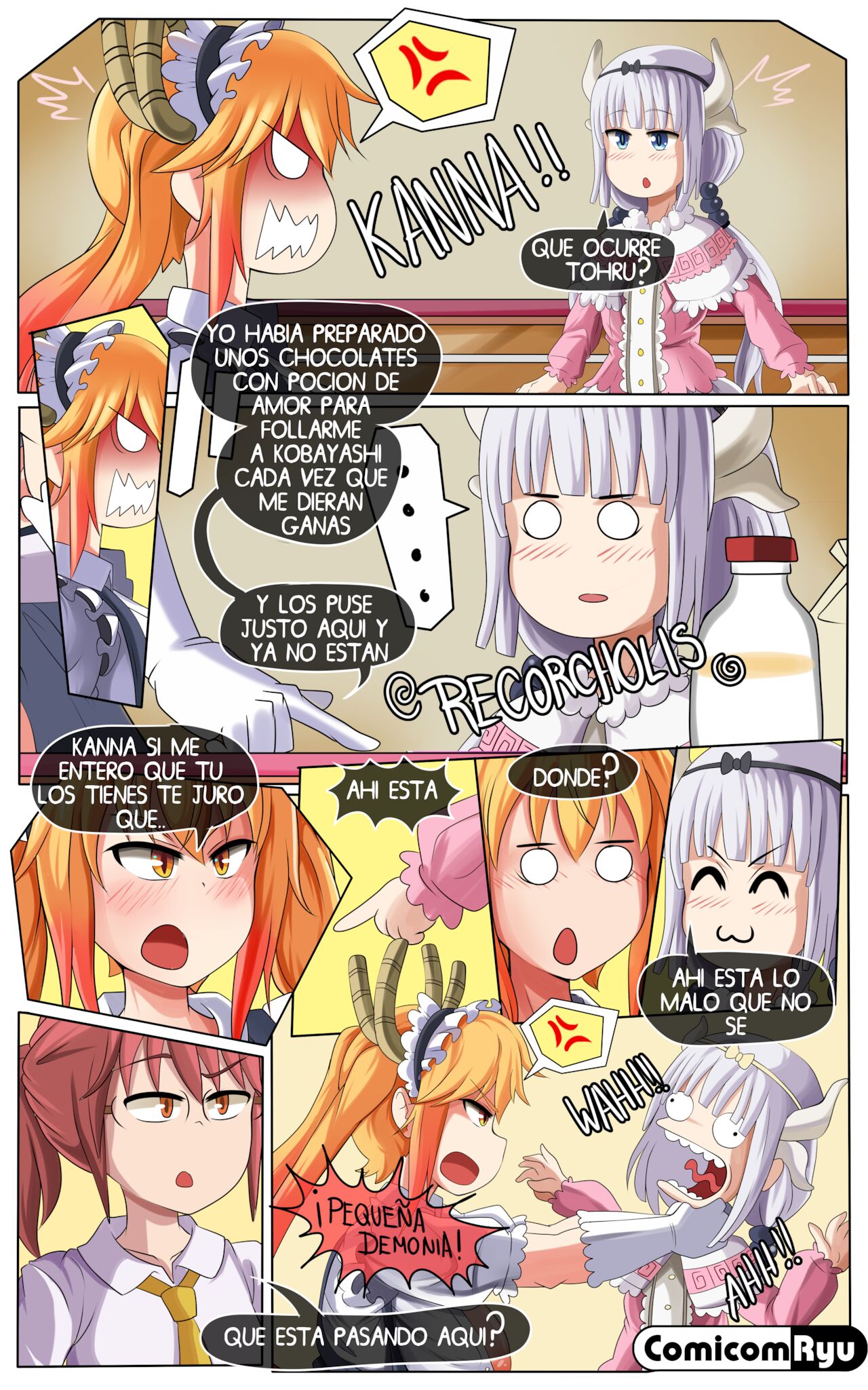 Elma en la oficina page 6 full