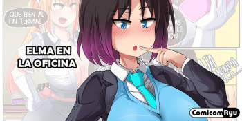 [Comicom-Ryu] Elma en la oficina (Kobayashi-san-chi no Maid Dragon) [WIP] cover