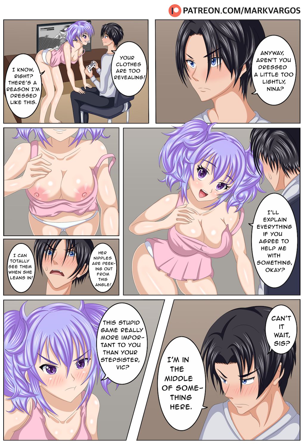 My Stepsister Seduced Me To Make Her Ex-Boyfriend Jealous page 4 full