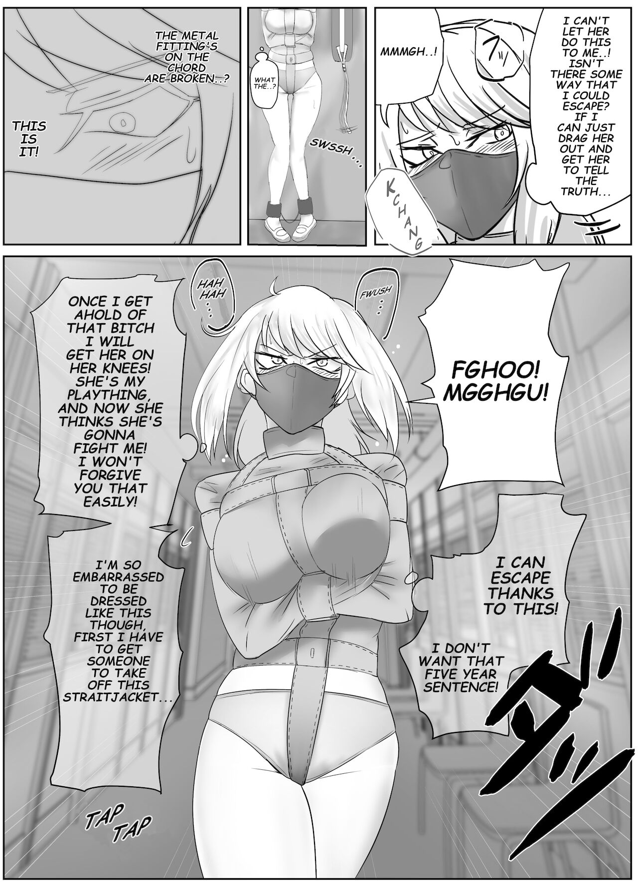 DELINQUENT GIRL ON THE RUN! page 7 full