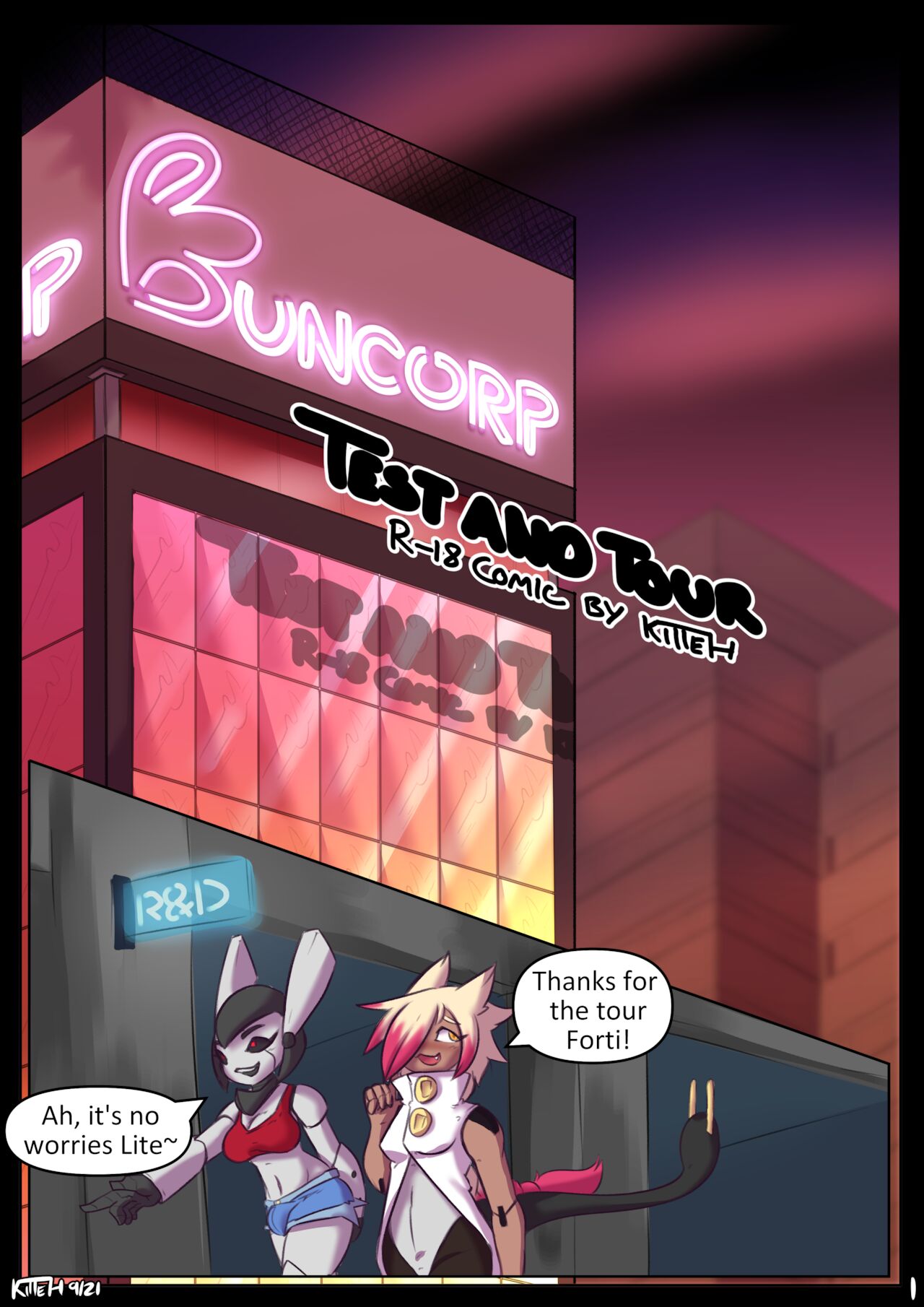 Buncorp: Test and Tour! page 1 full