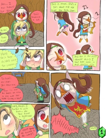 [RedMatzoo] Wink Wanker Comic (Legend of Zelda (discontinued)) cover