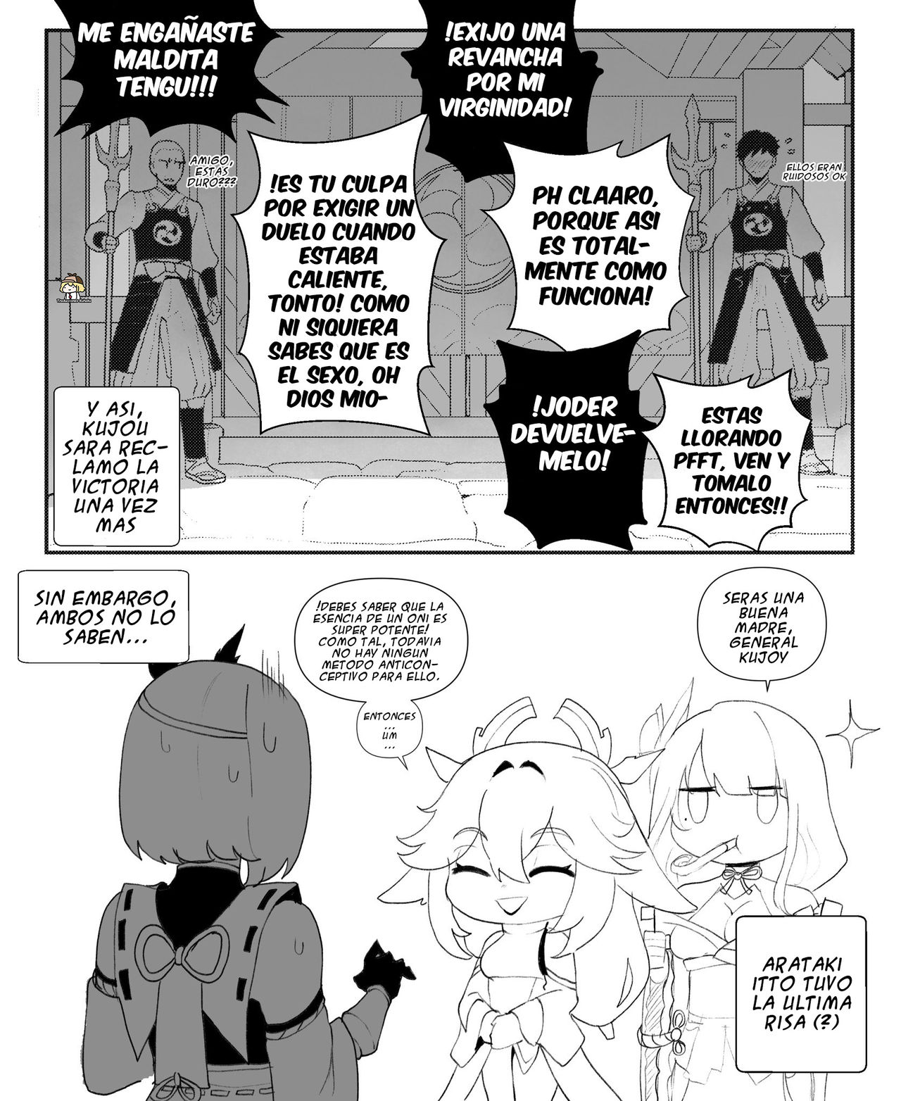 Itto Sara battle page 6 full
