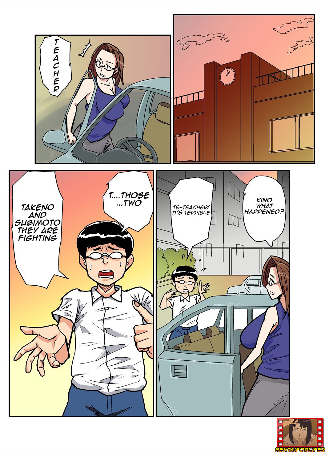Hitozuma Kyoushi to Kuzu Seito/Married teacher and student page 2 full