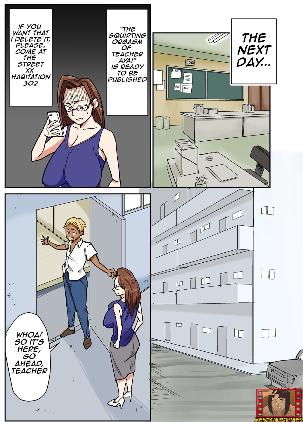 Hitozuma Kyoushi to Kuzu Seito/Married teacher and student page 9 full