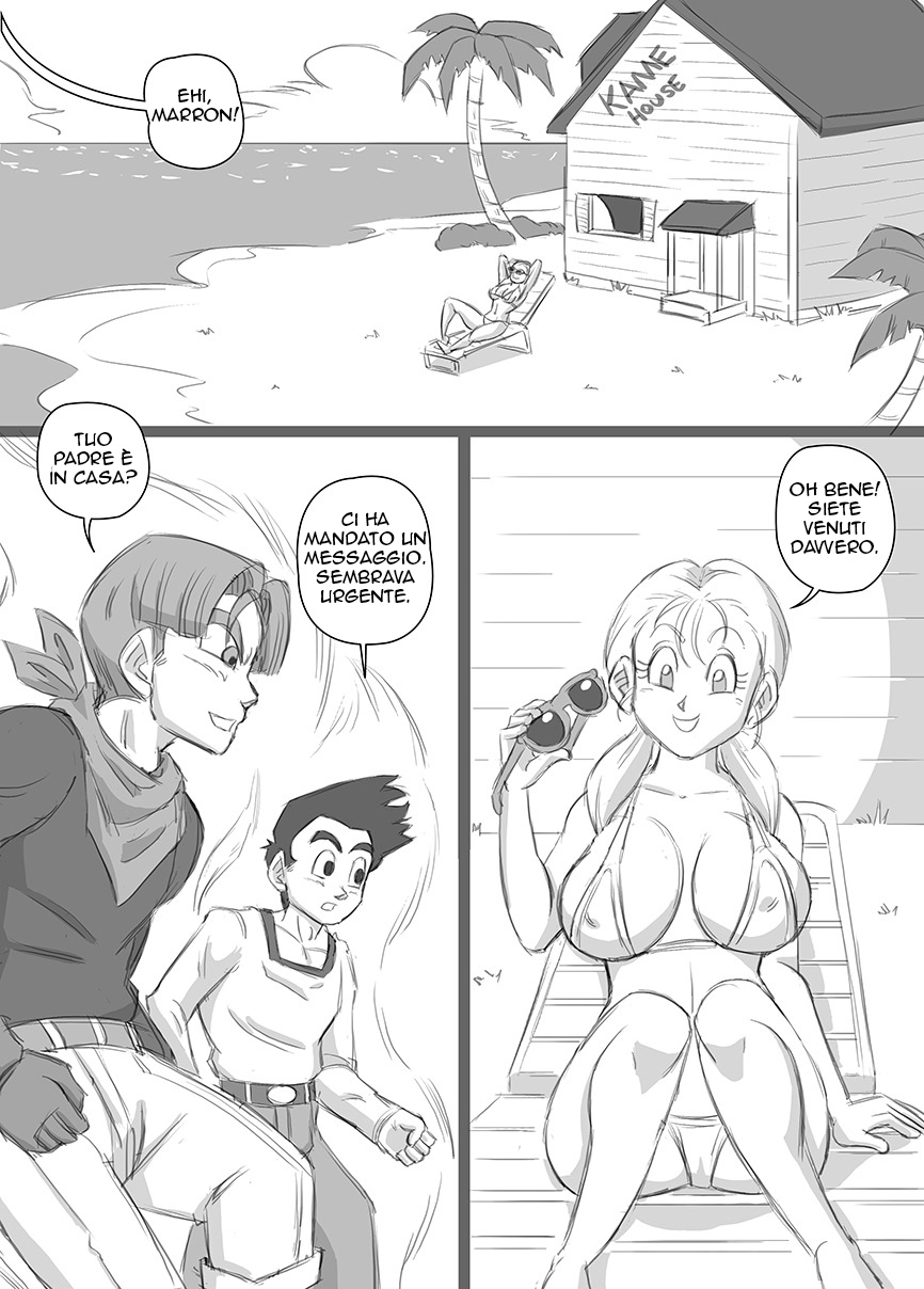 Chase After Me: Goten x Marron x Trunks page 4 full