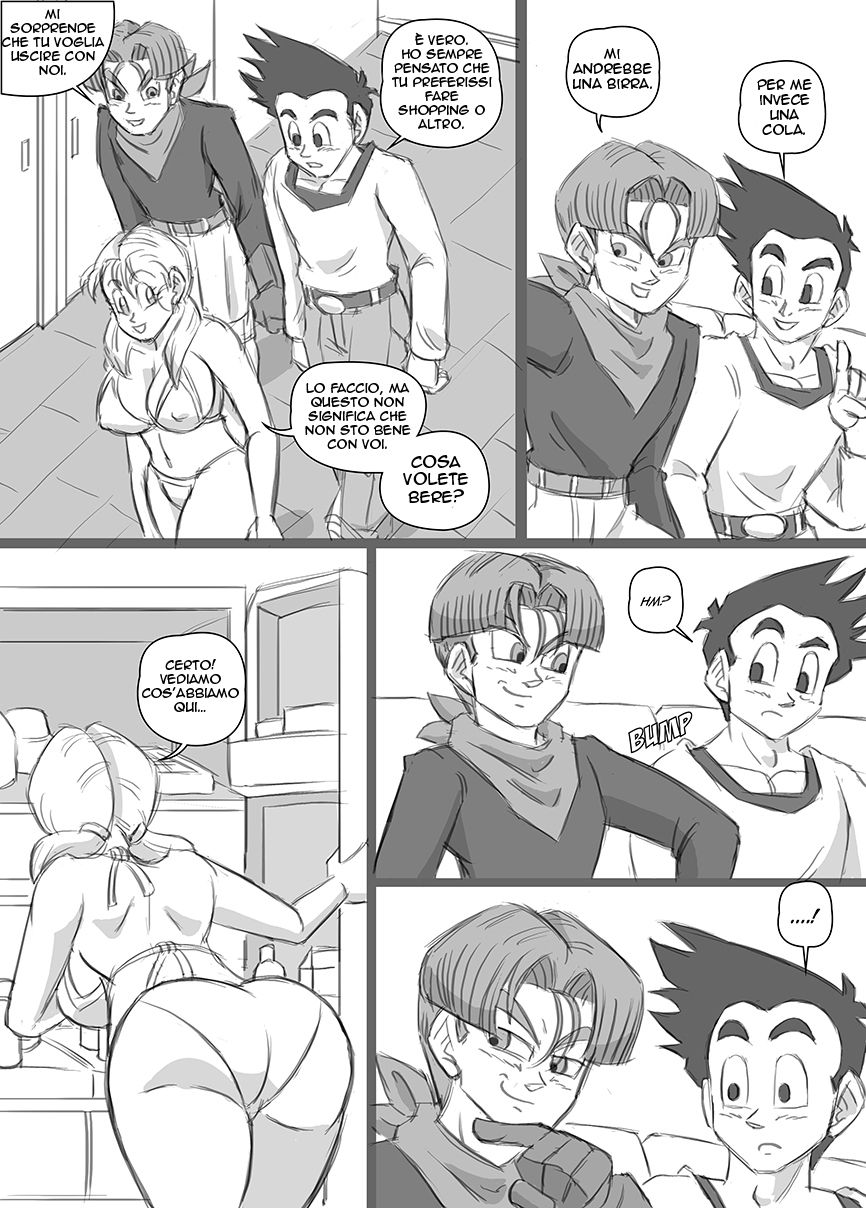 Chase After Me: Goten x Marron x Trunks page 6 full