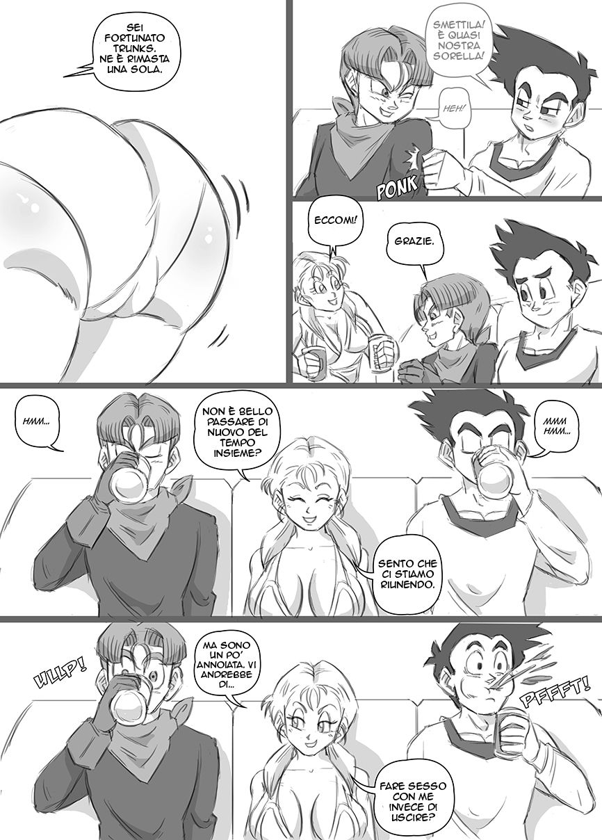 Chase After Me: Goten x Marron x Trunks page 7 full