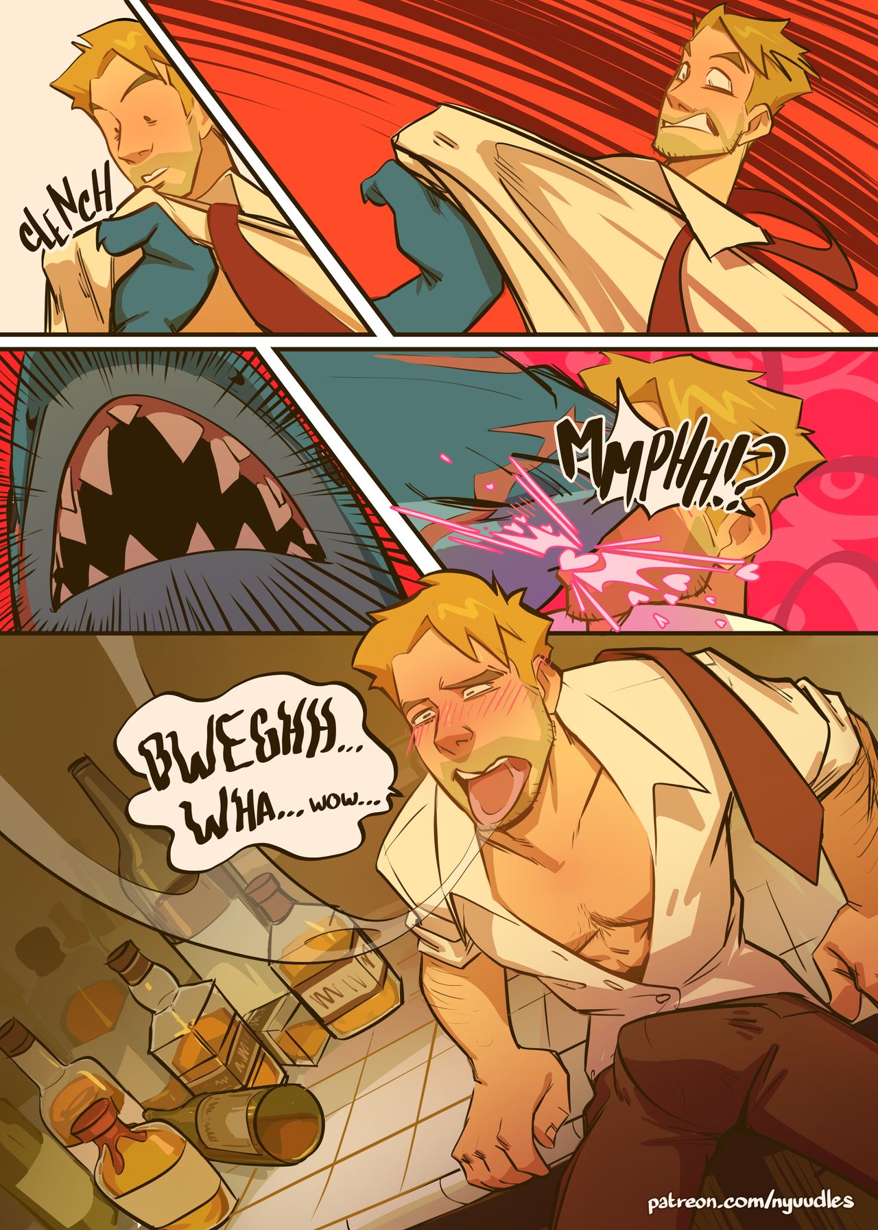 Spellbound: John Constantine x King Shark page 7 full