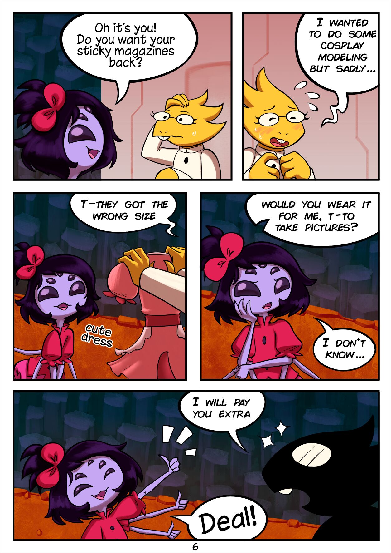 Cuddles for Sale page 8 full