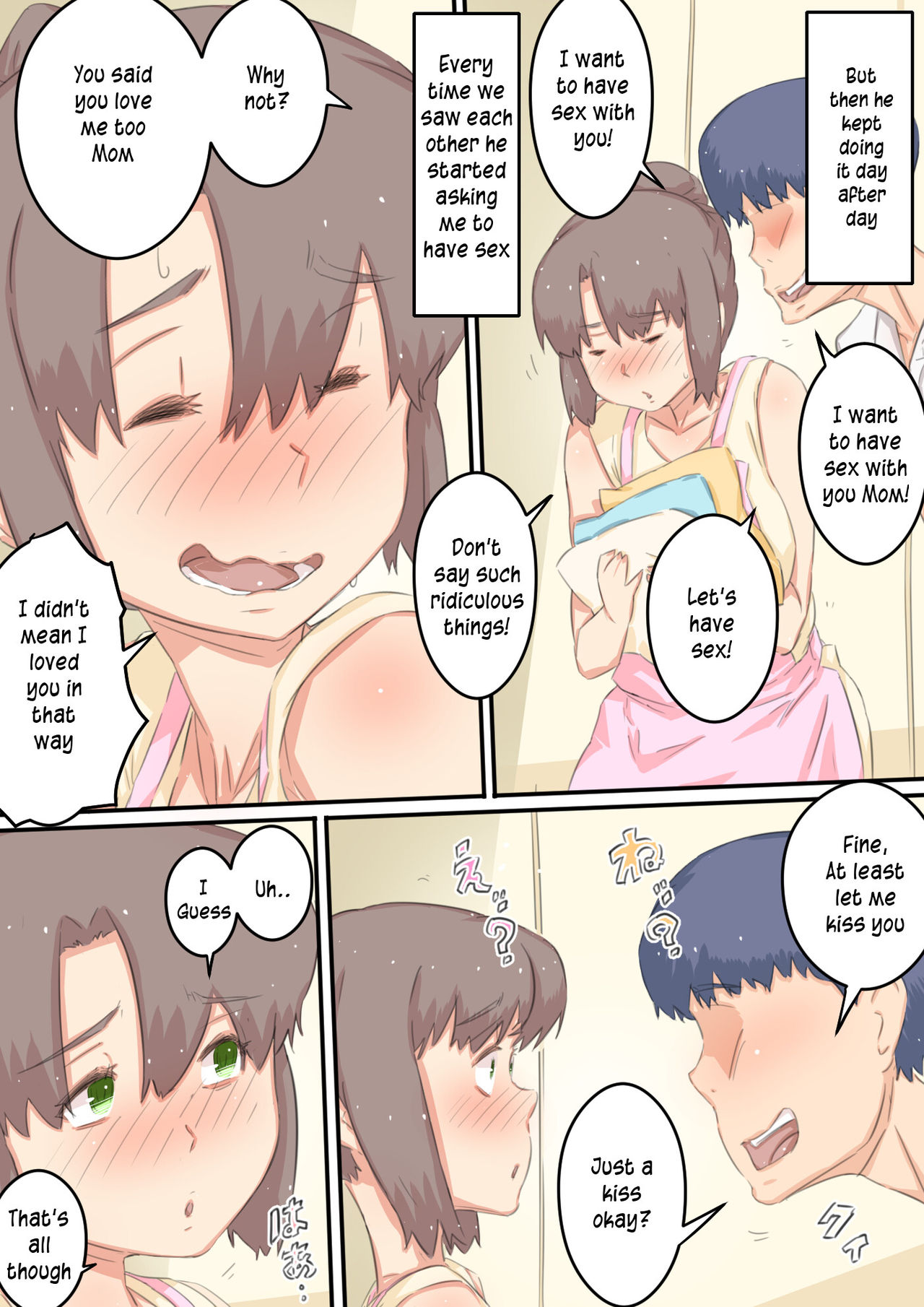 Watashi ga Musuko no ○○ o Haramu made no... Wagaya no Jijou | My home life that led to me carrying my son's ○○ page 5 full