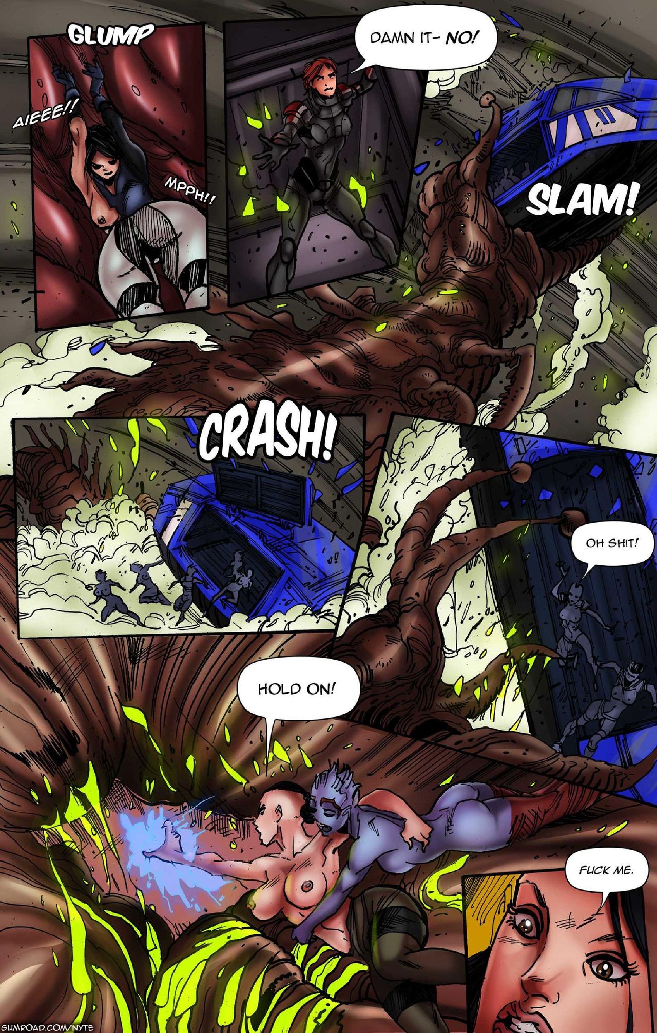 mass effect_attack of the thredher maw page 4 full