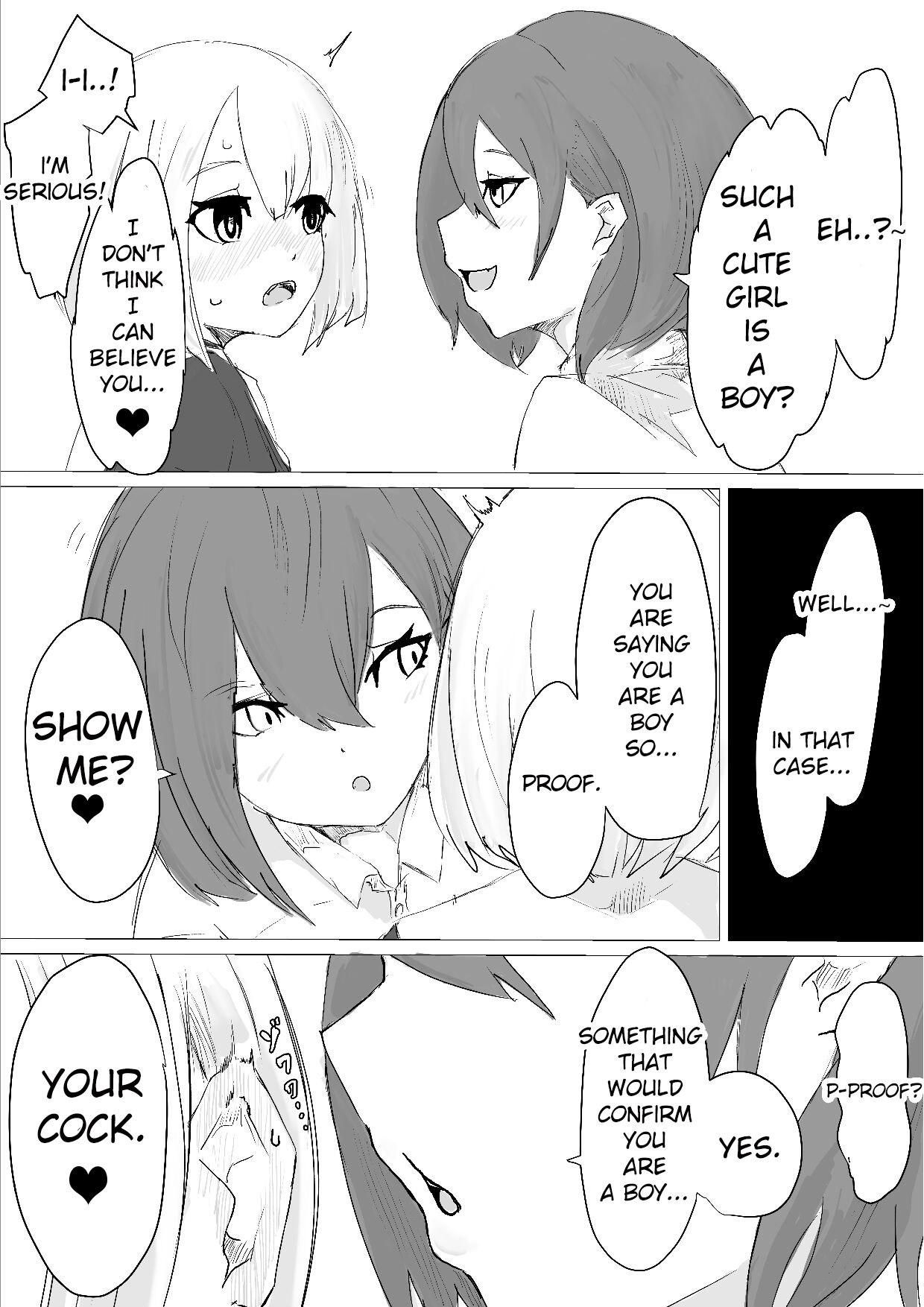 Mesuiki Switch Konna Kawaii Ko ga Otokonoko na Wake Nai‼ ︎ page 11 full