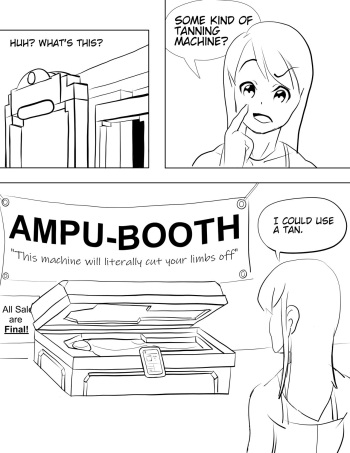 [ jk207a] Amputation Booth cover