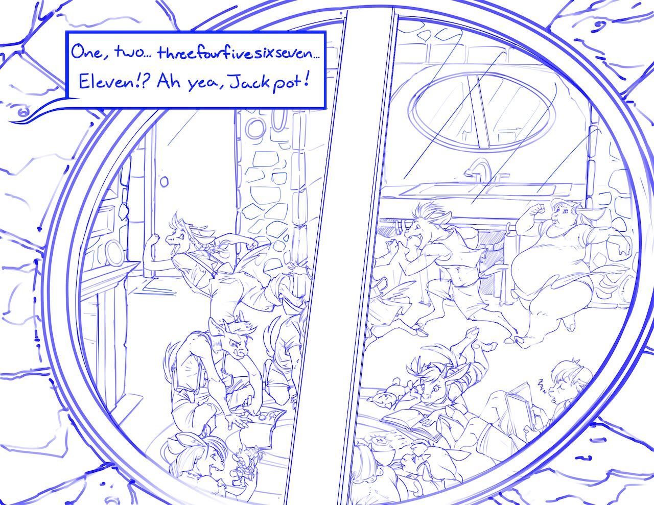 Flo and the 11 kids - Chapter 2 + bonus page 4 full