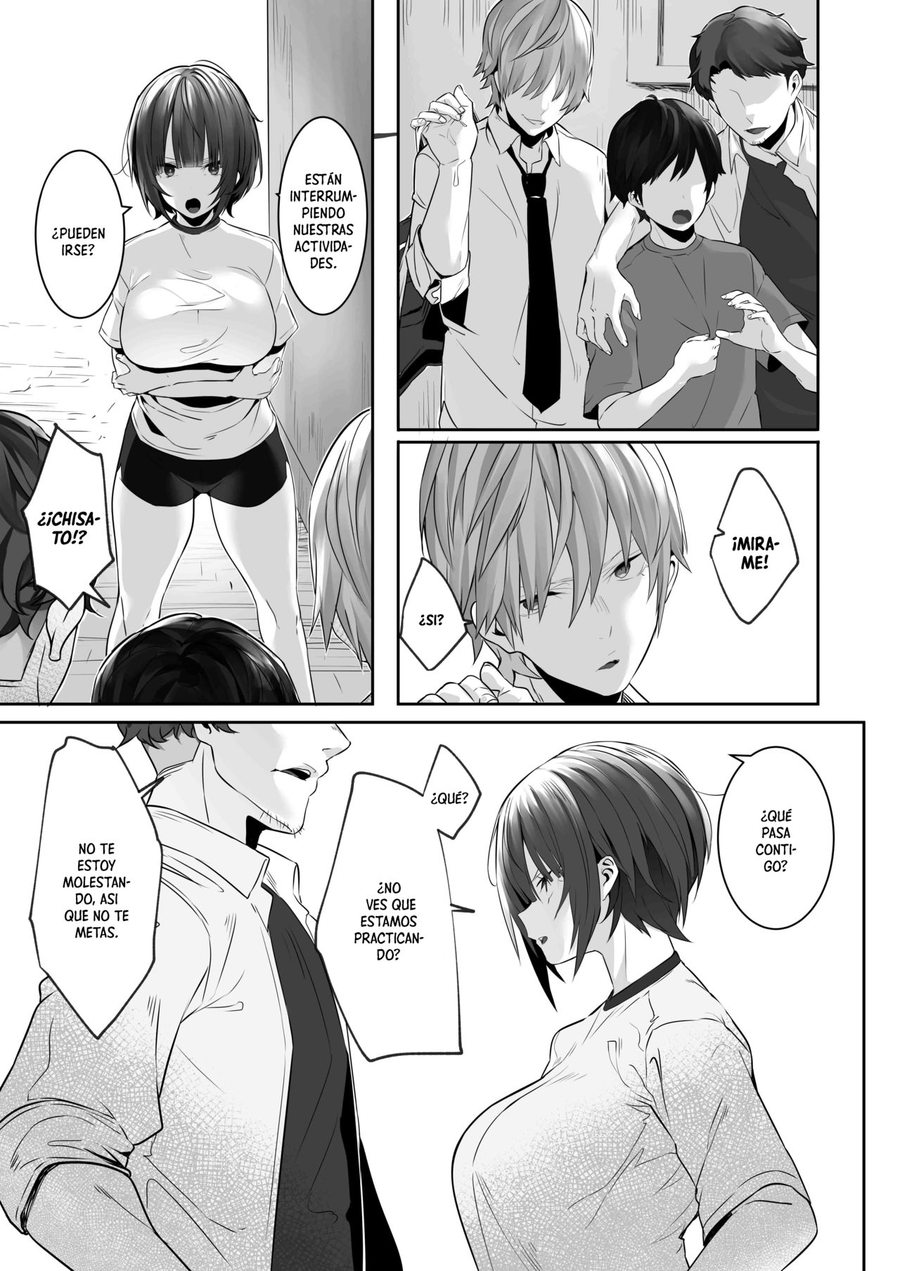 Tsuyoki na Undoubu Joshi ga Netorareru | Teniendo Sexo Infiel con la Chica más Fuerte del Club Atlético de la Escuela page 4 full