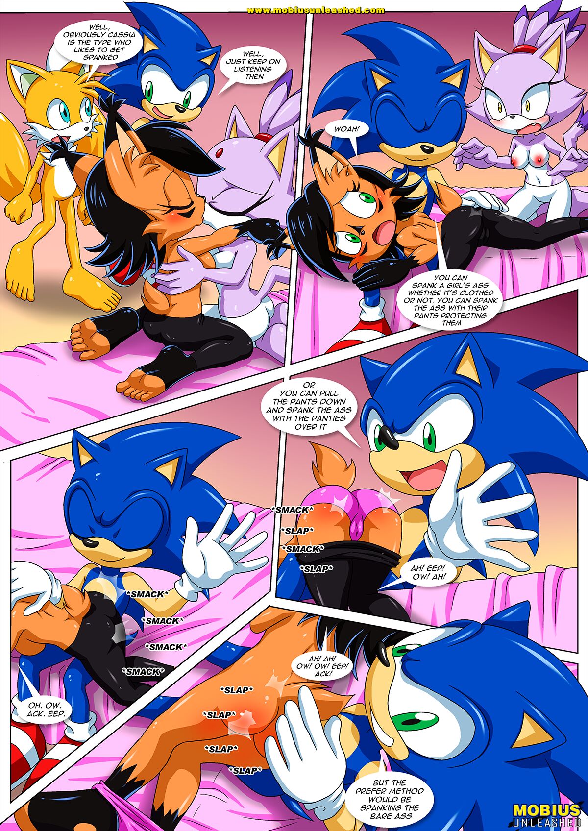 Sonic's Guide to Spanking page 7 full