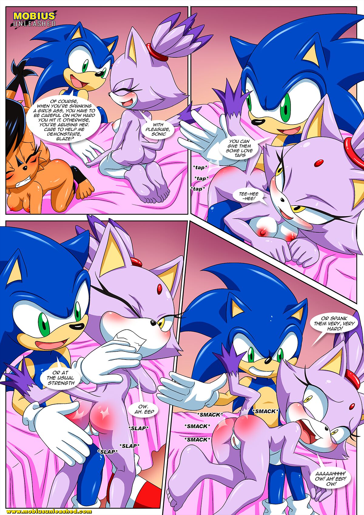 Sonic's Guide to Spanking page 8 full