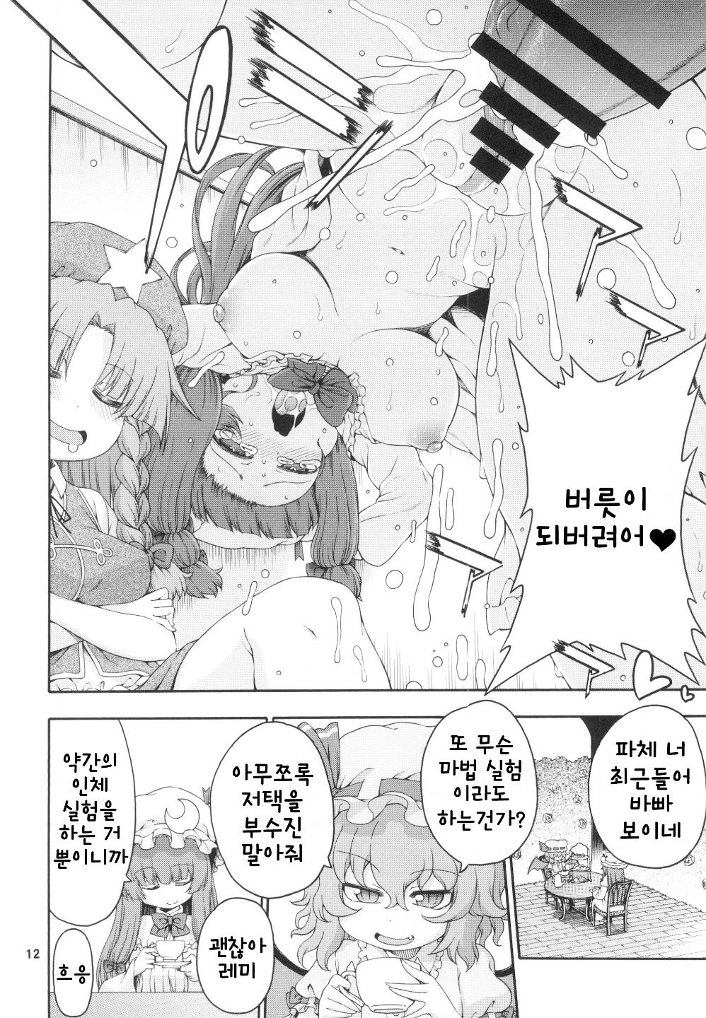 Touhou Meiko ~Patchouli Hen~ | 동방미입 ~파츄리 편~ page 11 full