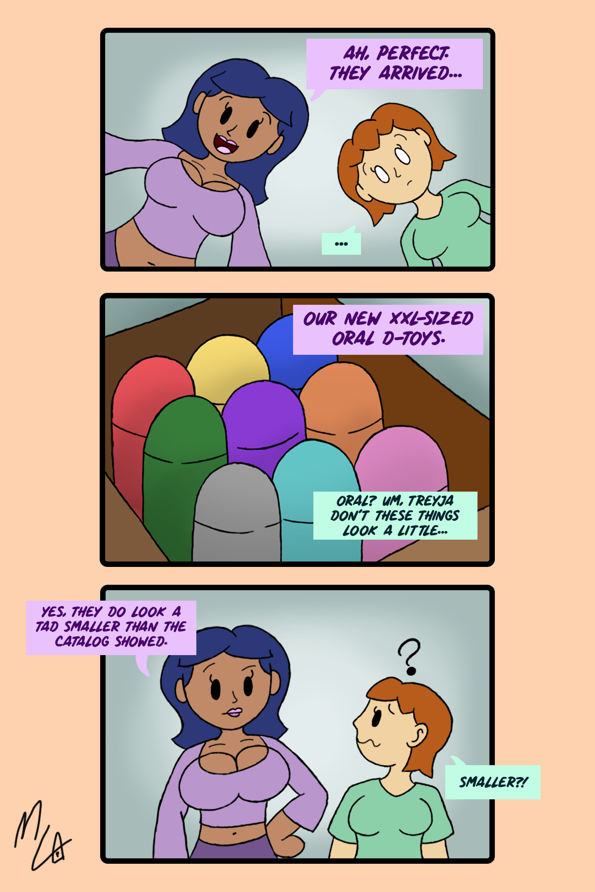 Keia's New Toy + Keia's Quirk Mini Comic page 2 full
