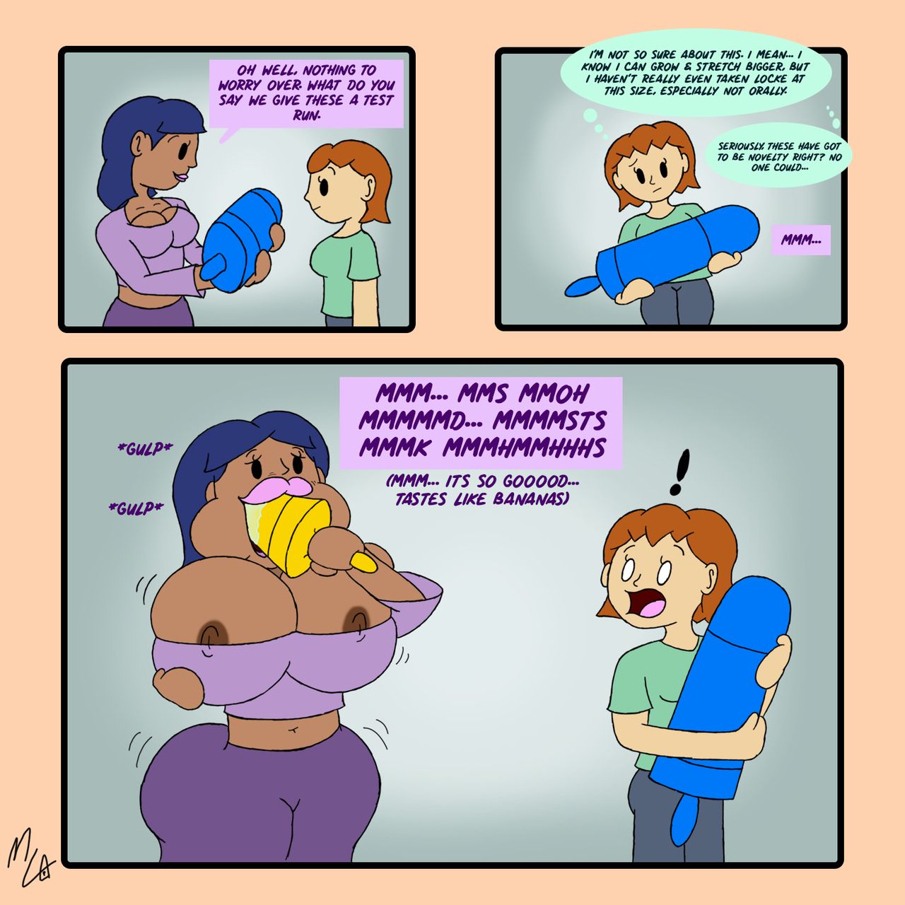 Keia's New Toy + Keia's Quirk Mini Comic page 3 full