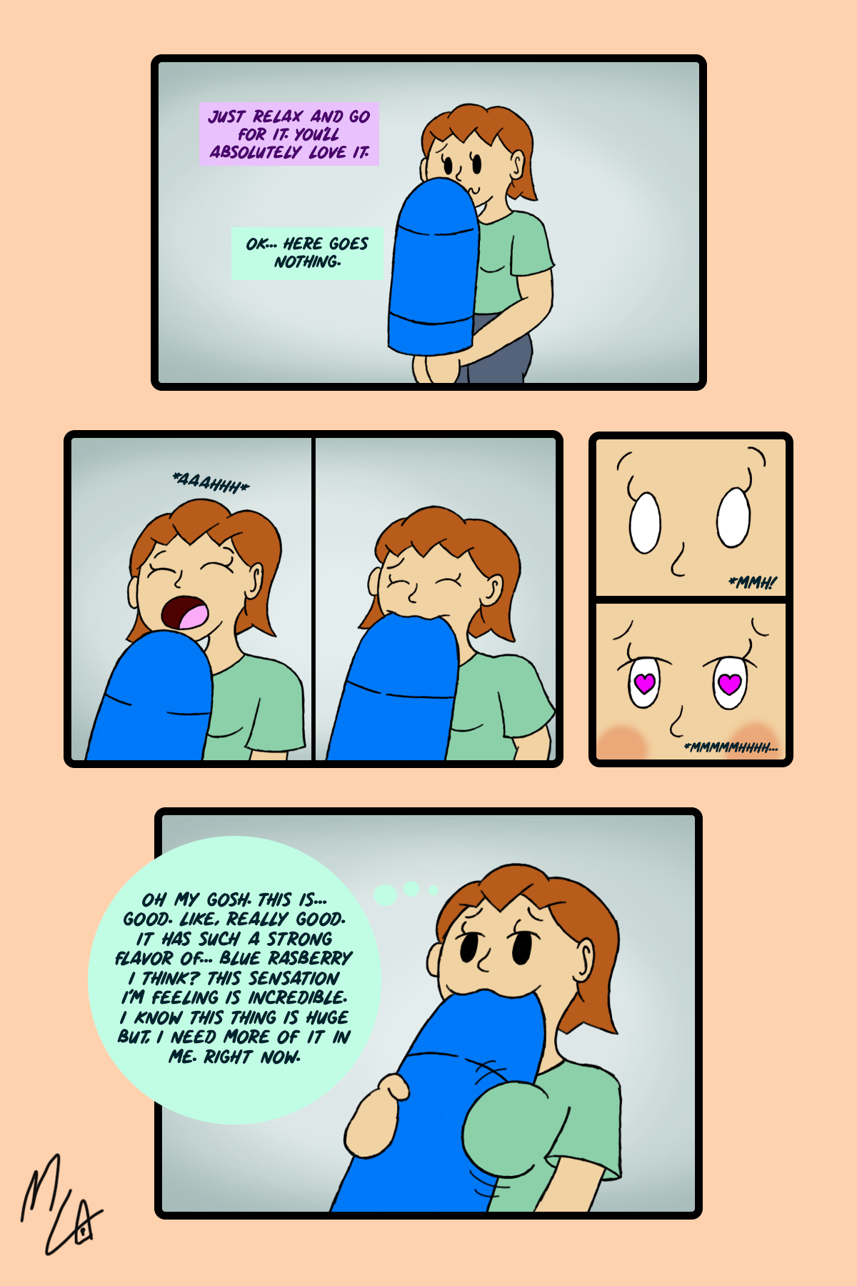 Keia's New Toy + Keia's Quirk Mini Comic page 5 full