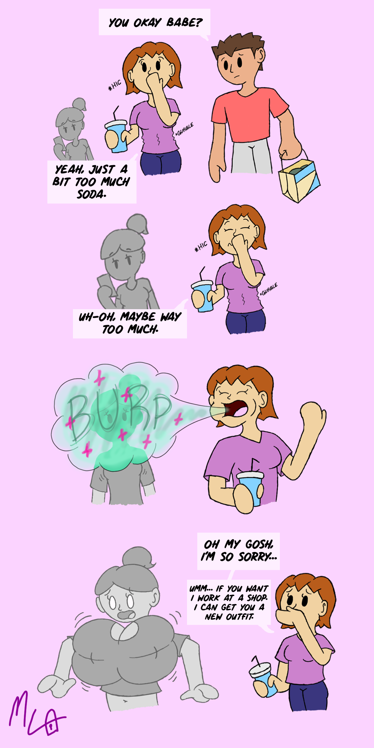 Keia's New Toy + Keia's Quirk Mini Comic page 8 full