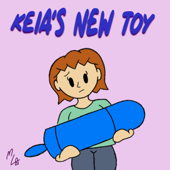 Keia's New Toy + Keia's Quirk Mini Comic cover