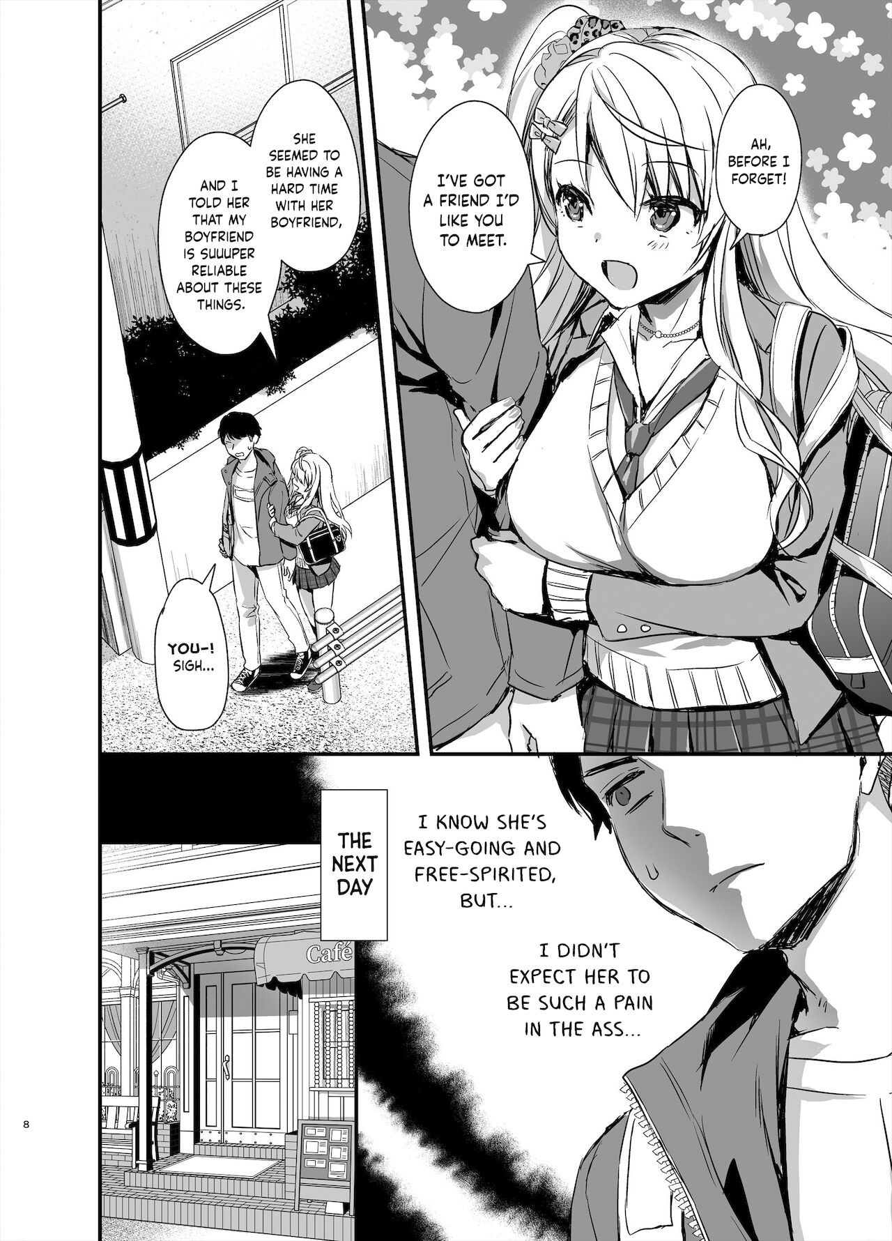 Tomodachi no Toshiue Kareshi ni Renai Soudan Shite Shimatta Hanashi | The story of how I asked my friend's older boyfriend for love advice page 7 full