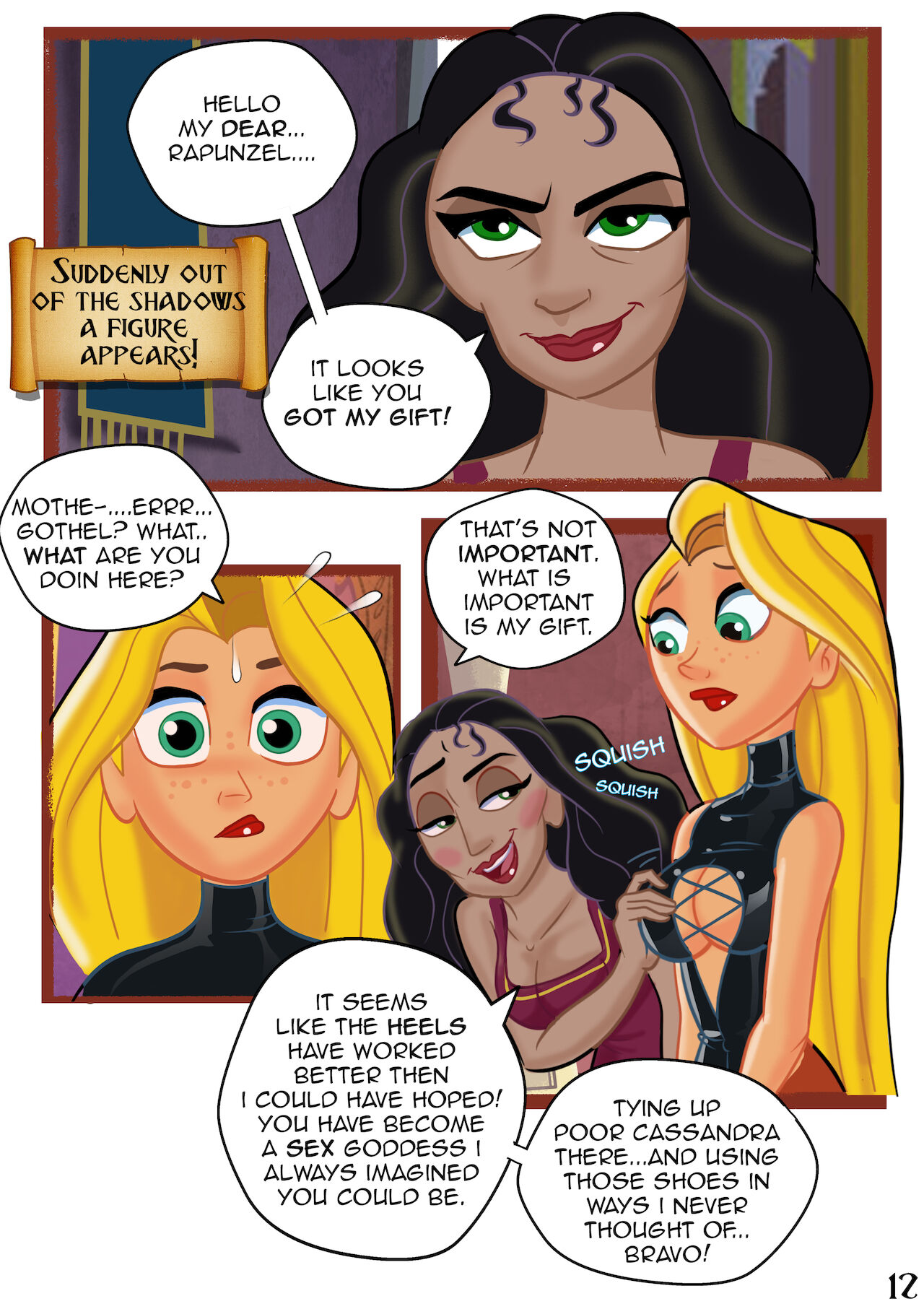 Tangled Comic page 12 full