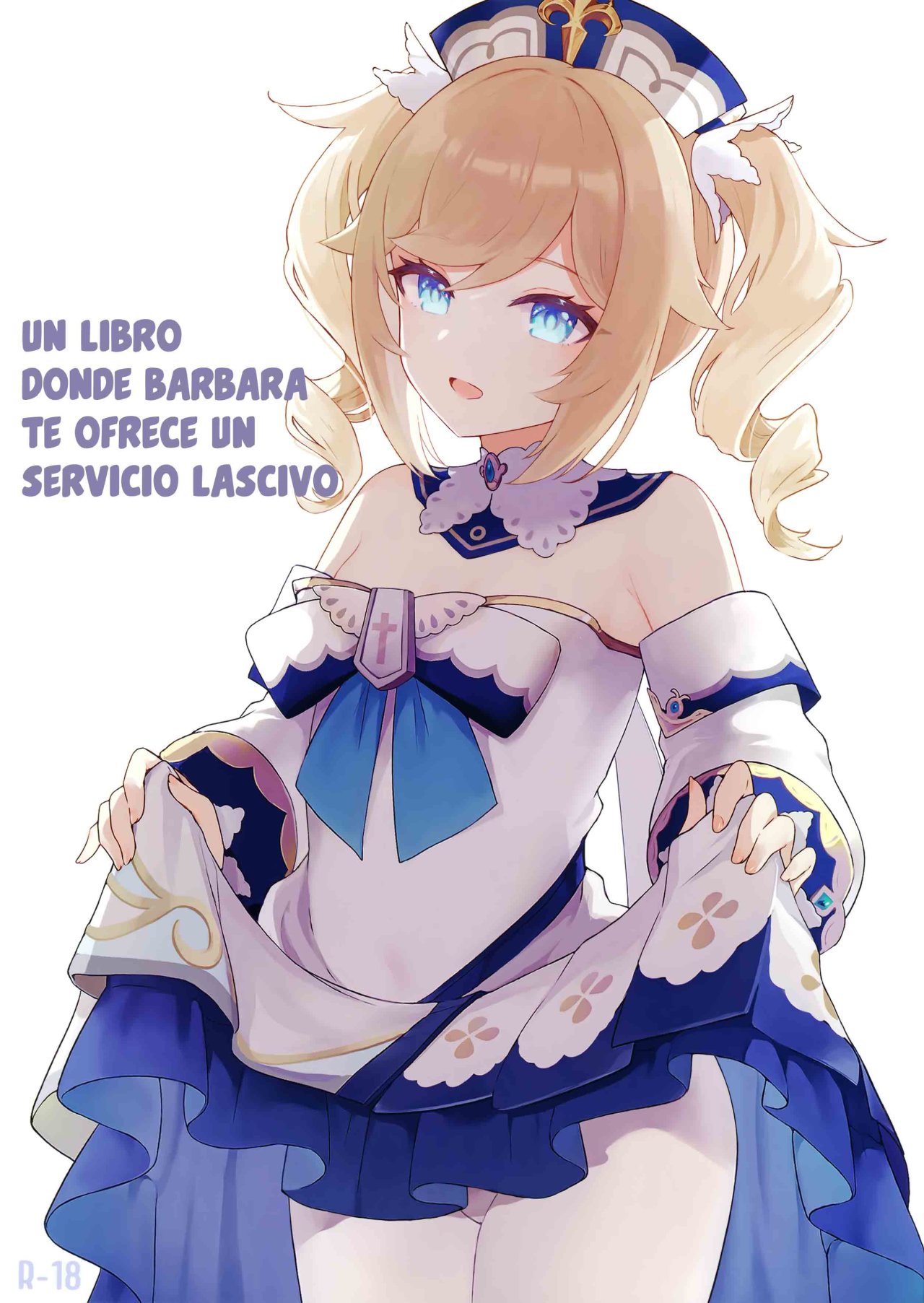 Barbara-chan ga Ecchi na Chiryou o Shite kureru Hon | Un libro donde Barbara te ofrece un servicio lascivo page 1 full
