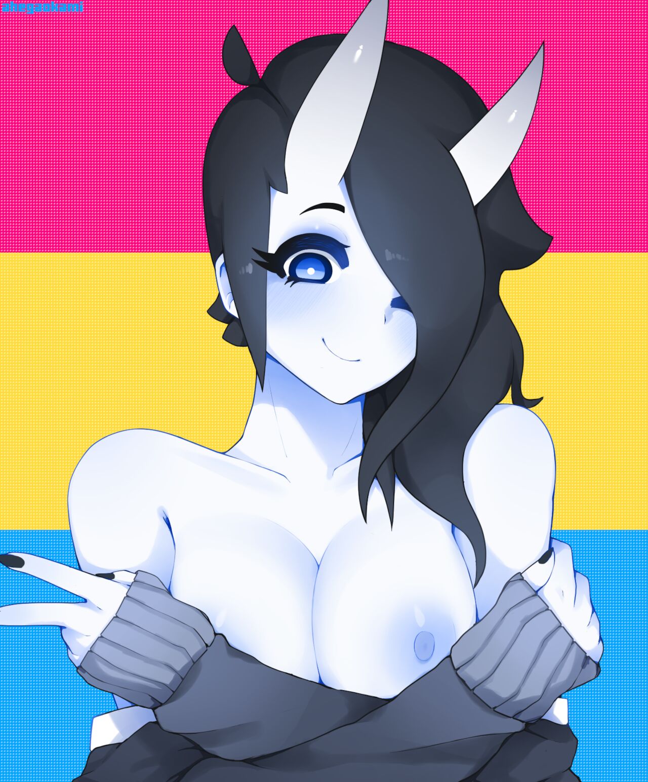 Happy Pride Month!! Here's A Pansexual Oni page 11 full