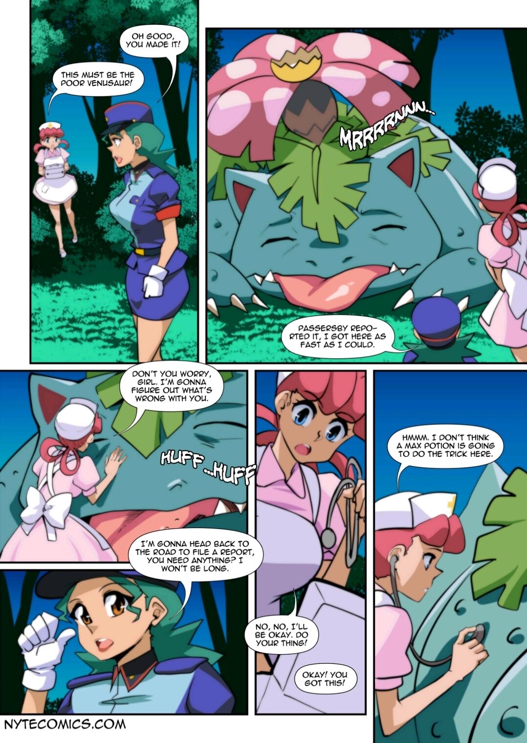 Pokémon: Nurse Joy's Last Patient page 2 full