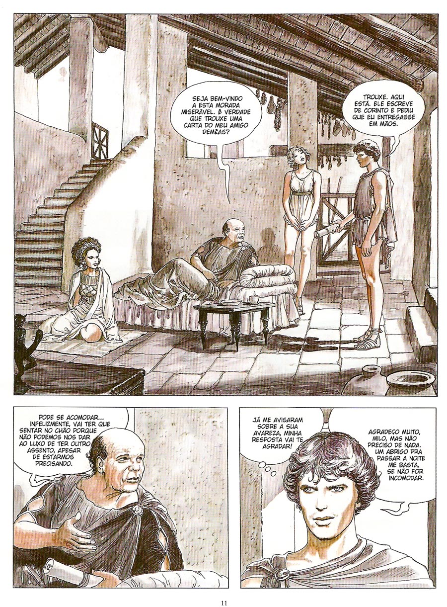 Milo Manara - A Metamorfose de Lucius page 11 full