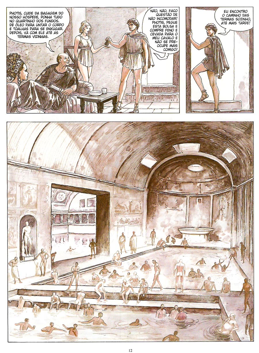 Milo Manara - A Metamorfose de Lucius page 12 full