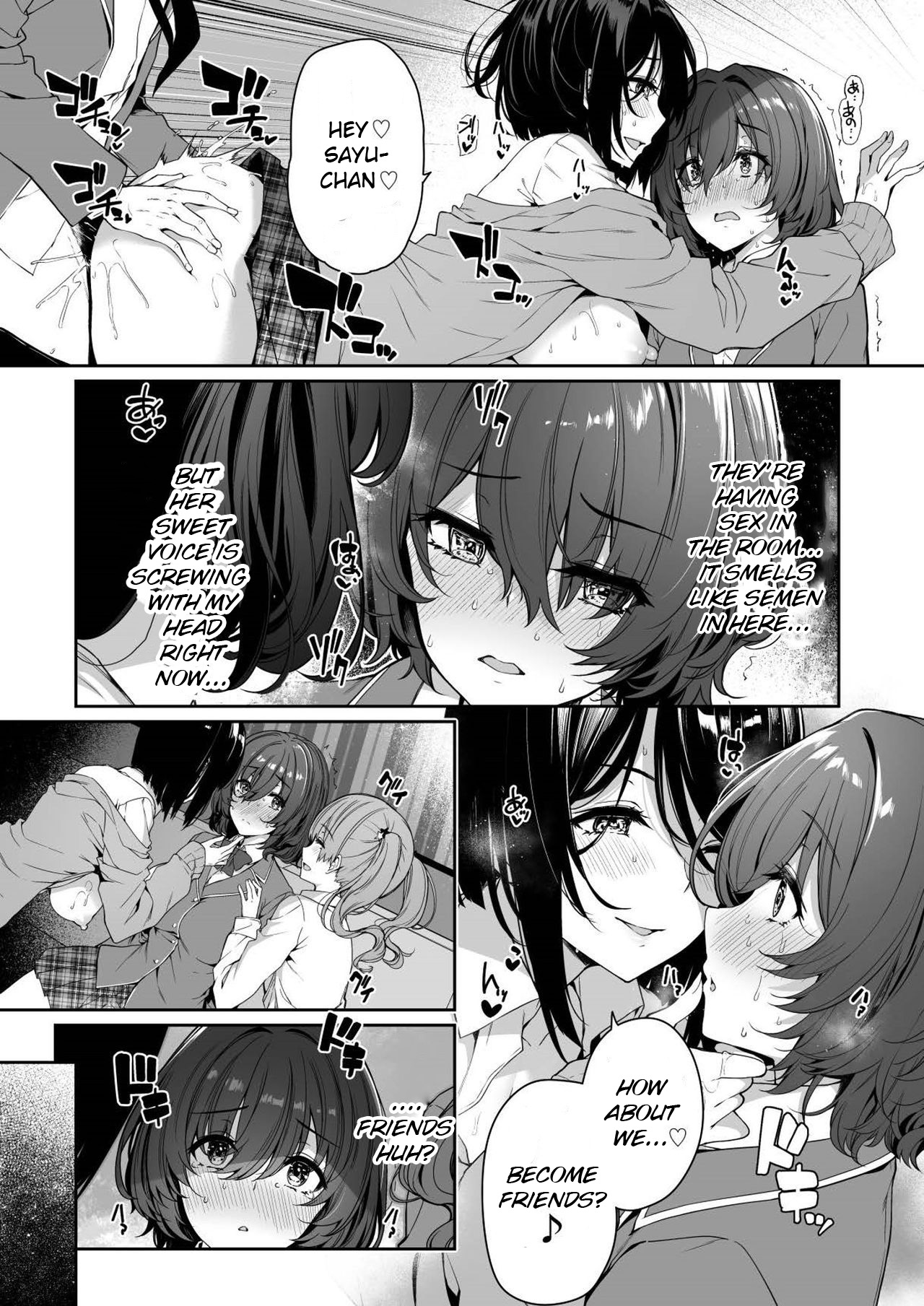 InCha Couple ga You Gal-tachi to SEX Training Suru Hanashi 3 page 8 full