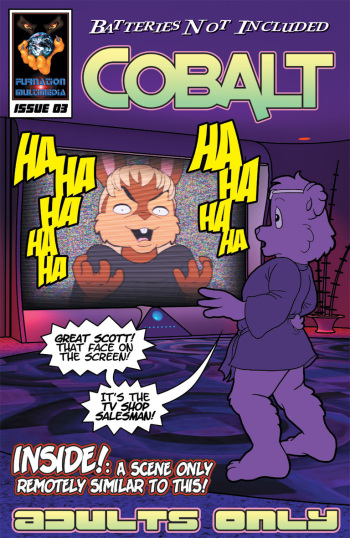 [Chris Sutor] COBALT #3 - Video Nasty cover